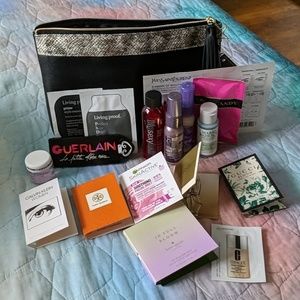 Ulta cosmetic bag with samples
